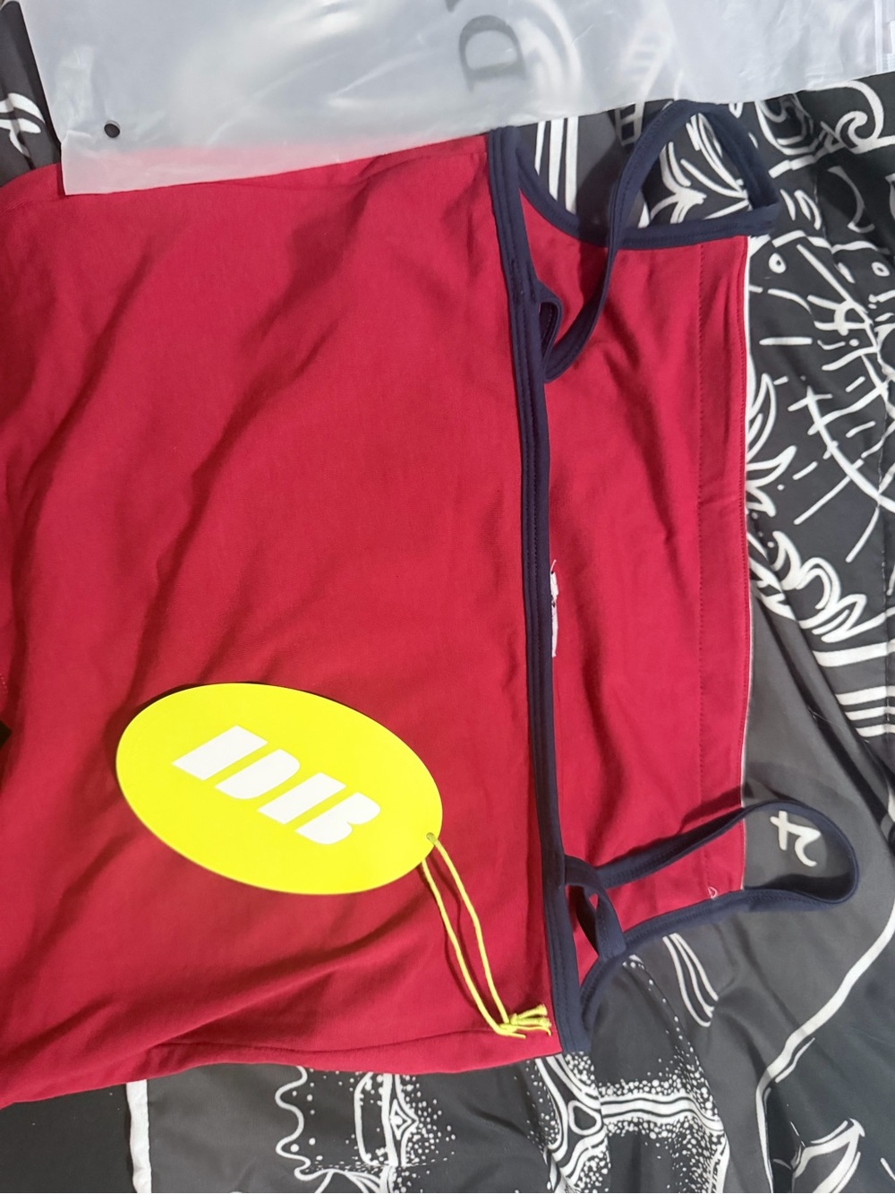 NWT DAIRY BOY SPORT RED TANK LARGE - Picture 2 of 5